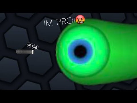 Tiny Ninja Nerd Snake Vs Huge Venom Snake🤬👹 |Slither.io -Episode 1🖤