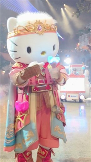 《ピューロ》 パレード ファンサ𝝑𝝔 #ピューロランド #サンリオ