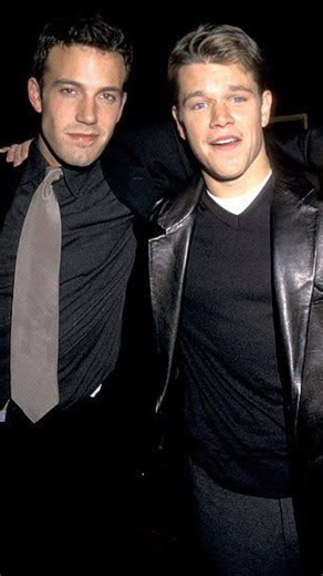 cinemadropped on Instagram: "In their early twenties, longtime friends Matt Damon and Ben Affleck began expanding a short script Damon had written at Harvard into what became Good Will Hunting, pouring countless hours into shaping the story of a working-class math prodigy from Boston. Despite pressure from studios to change its emotional core, they held firm until Miramax bought the script, leading to the 1997 film directed by Gus Van Sant and starring Damon, Affleck, and Robin Williams. The mov
