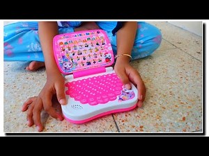 WOW KEREN 😍 Mainan Anak LAPTOP HELLO KITTY For Kids Untuk Belajar Berhitung & Bahasa Inggris