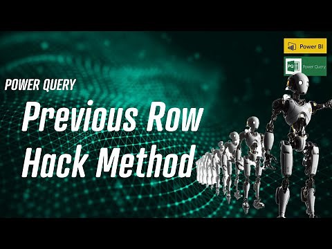 Power Query - Previous Row Hack