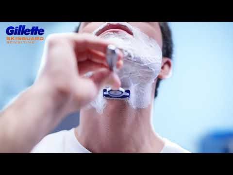 SkinGuard razor for a comfortable shave on sensitive skin