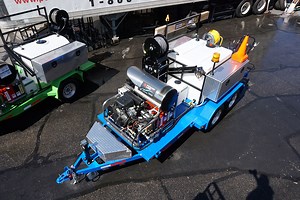 Soft Wash Detergent & Sanitizer System | 35HP Power Wash Trailer by Power Line Industries