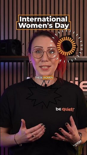 International Women's Day | be quiet! #WomenInTech #InternationalWomensDay