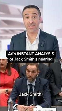 Ari's INSTANT ANALYSIS of Jack Smith's hearing