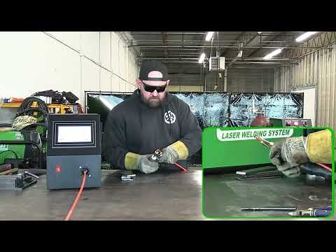 RedSabre 1500 Laser Welding Mild and Stainless Steel