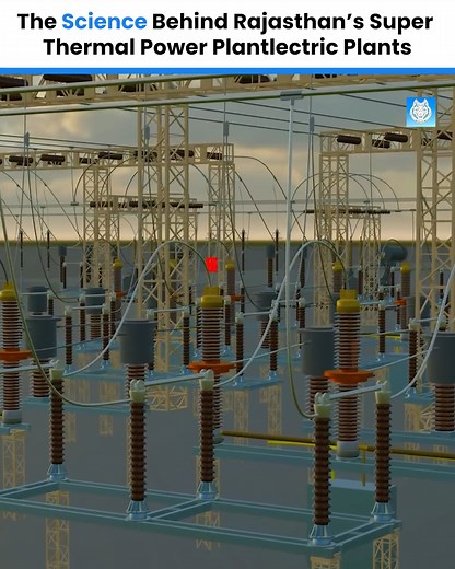 722K views · 11K reactions | The Science Behind Rajasthan’s Super Thermal Power Plantlectric Plants . . #viralfbreels #LifeADA #science #electricity #mustmatch #3danimation | LifeAda | Facebook