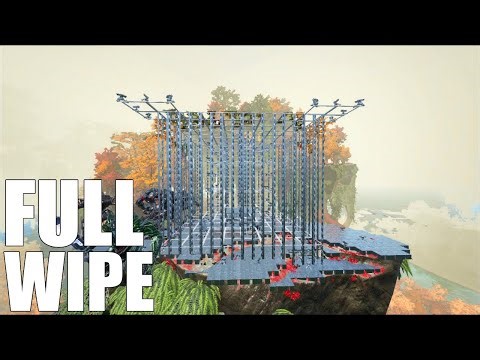 I Survived 250 Days in The Greatest Floating Island Base in ARK PVP