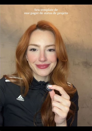 One Pager: Template para Status de Projetos