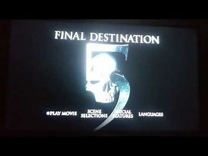 Opening & Closing To Final Destination 5 2011 DVD