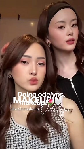 first makeup portfolio!❤️ had a lot of fun doing odelyns makeup!🫶🏻