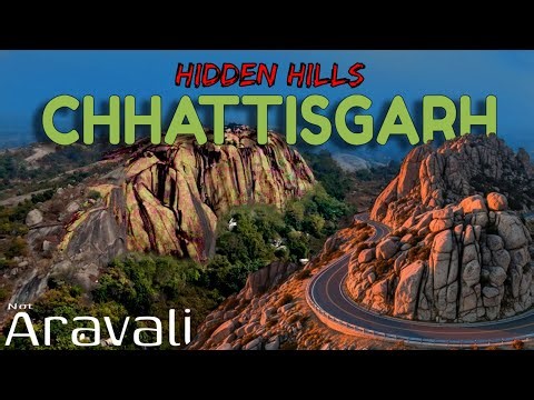 A Hidden Mountain Range in Chhattisgarh | Cinematic aerial Drone view of a landscape from above
