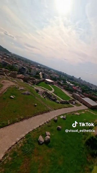 Discover Plovdiv: Stunning Drone Views of Bulgaria