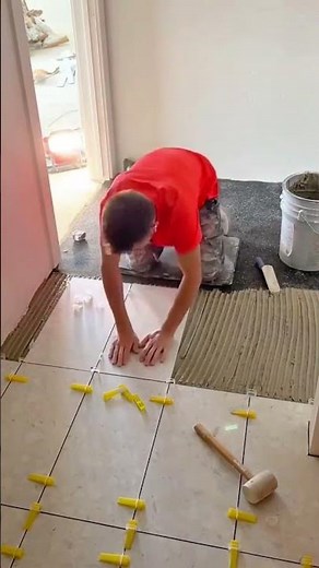 Step by Step Precision Laying Each Tile with Skill and Perfection in Every Detail #shorts