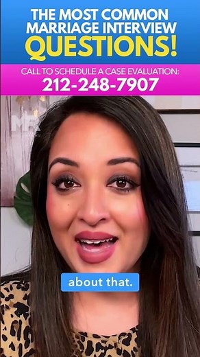 The MOST COMMON Marriage Interview Questions!