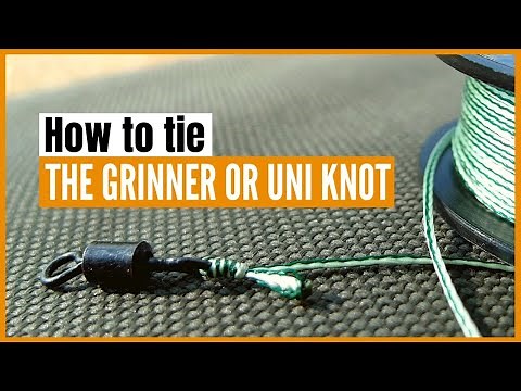 How to tie the grinner knot (great braid to swivel knot)