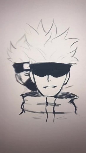 Discover the Art of Drawing Gojo Satoru from Jujutsu Kaisen