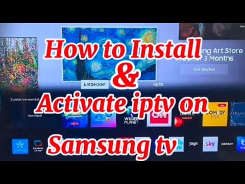 How to Install & Activate IPTV Subscription on Samsung TV