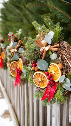 1.8M views · 17K reactions | Stunning natural Christmas decor ideas bring festive charm outside. Use pinecones, evergreen garlands, and rustic wood for easy, eco-friendly holiday style everyone will notice. | Sustainability Success | Facebook