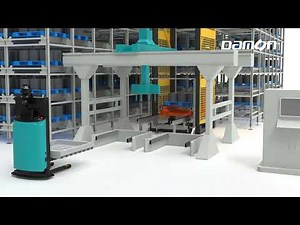 Damon Four-way Shuttle: especially designed for high-density storage and high-throughput scenes