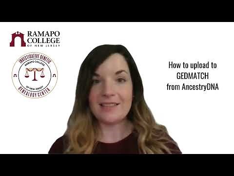 How to upload to GEDmatch from AncestryDNA