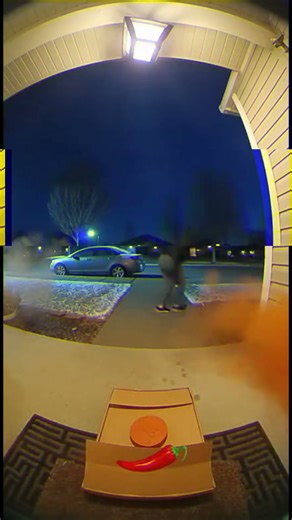 Porch Pirate Caught by Door Bell Camera While Bait Box got Exploded