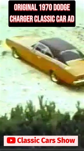 Original 1970 Dodge Charger Classic Car Ad #shorts #classiccars