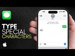 How To Type Special Characters And Symbols On iPhone?