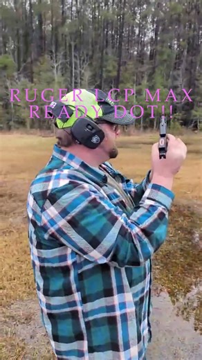 Sneak Peek: Ruger LCP MAX Ready Dot 🔫 Full Review Saturday” #reddotsight #ccw