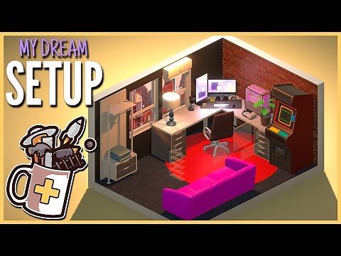 Making the PERFECT Streamer Room (🧊Chill🧊) | My Dream Setup