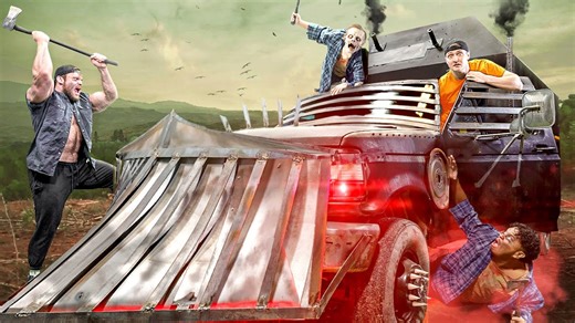 I faced a zombie in an armored truck! 🧟‍♂️🚚