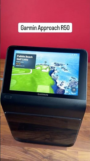 Pebble Beach Hole 7 on Garmin Approach R50