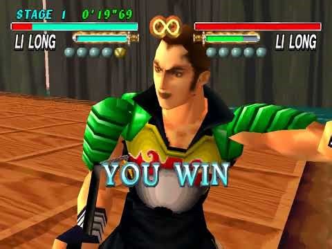 Soul Edge (PS1) Special Weapon Run - Li Long - Arcade - Ultra Hard - No Continues (Steel Dragon)