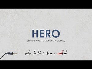 Boyce Avenue Cover - Hero by Enrique Iglesias | Full HD Lyrics 🎵