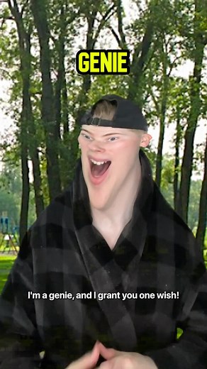 Genie Grants 1 Wish To A Boy