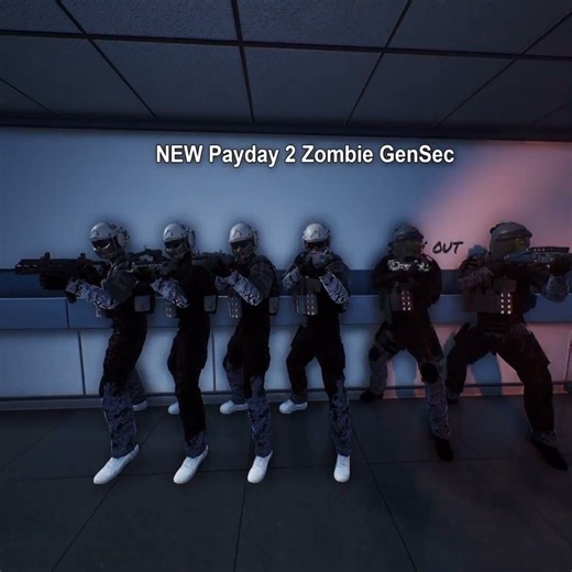 Payday 2 Zombie Faction Re-created in Trepang2