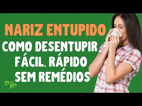 BLOCKED NOSE: How to UNBLOCK it easily, quickly and without medication