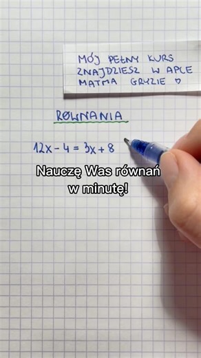 Equations - Solving Equations