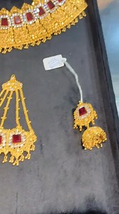 Royal Wedding Jewelry Set – Bridal Necklace Earrings for Bride – Luxury Indian Bridal Jewelry – Traditional Gold Plated Wedding Jewelry Set - Etsy