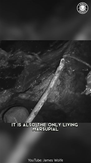 Water Opossum 🐾 The Swimming Pouch Animal! This rare opossum dives and hunts in rivers using webbed feet. It’s the only mammal where both parents have a pouch. You won’t believe how well this little swimmer moves underwater! #wildlife #nature #animalfacts #animalvideos | 1 Minute Animals