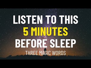 Three Magic Words Meditation | Affirmations to Reprogram You Subconscious Mind - U.S. Andersen