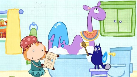 Peg   Cat - Math in the Bath - Cleopatra's Camel Video | PBS KIDS