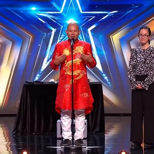 4K views · 59 reactions | Bao Cuong's Fiery Sword-Swallowing Act Had Audience Squirming In Their Seats | AGT Woneders | Facebook