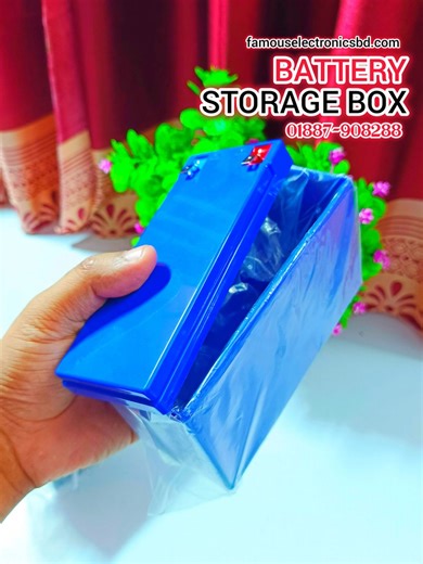 Battery Storage China Box 📦 কন্ডিশন নতুন। অরজিনাল চায়না বক্স 😯 ⭕ Supported Battery Type: 18650 Li-ion cells 🔴 Cell Capacity: Fits 21 pcs (3S7P or custom configuration) ⭕ Output Voltage: 12.6V (for 3S battery pack) 🔴 Terminal Type: Heavy-duty metal terminals ⭕ Material: High-quality ABS plastic অর্ডার করতে যোগাযোগ করুনঃ 01887-908288 এই WhatsApps নাম্বারে। ⭐ খুচরা এবং পাইকারি দুইভাবে দেওয়া যাবে। অথবা ভিজিট করুনঃ famouselectronicsbd.com আমাদের ওয়েবসাইটে। #electronics #powerbank #battery #module