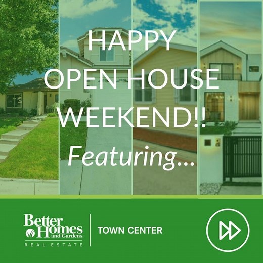 Happy Open House Weekend!  89 via Gabilan: Sunday from 12pm - 2pm!  2059 Tulip Avenue: Sunday from 2:45pm - 5:30pm!  1122 Canterford Court: Saturday from 12pm - 3pm!  16749 Addison: Saturday 1pm - 4pm & Sunday from 3pm - 5pm! Stop by and say hi! . . . #openhouse #weekend #bhg #realestate | Better Homes and Gardens Real Estate Town Center - Simi Valley | Facebook