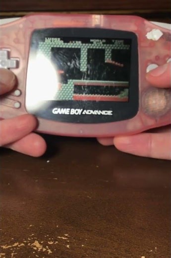 W 8-4 Bowser Battle with Luigi- Super Mario Bros 2 1986 "Lost Levels" (On Game Boy Advance)