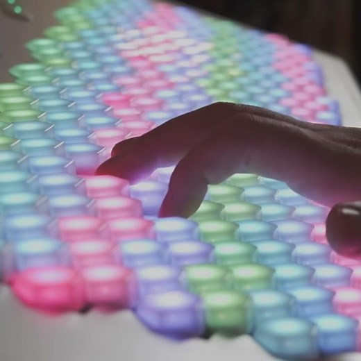 Introducing LUMATOUCH. Only on Lumatone Isomorphic Keyboard.