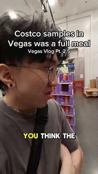 Getting a full meal out of Costco samples
