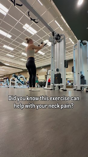 13 reactions | ✨Did you know this exercise helps with neck pain?...