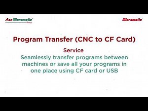 DIY - Program Transfer (CNC to CF Card)